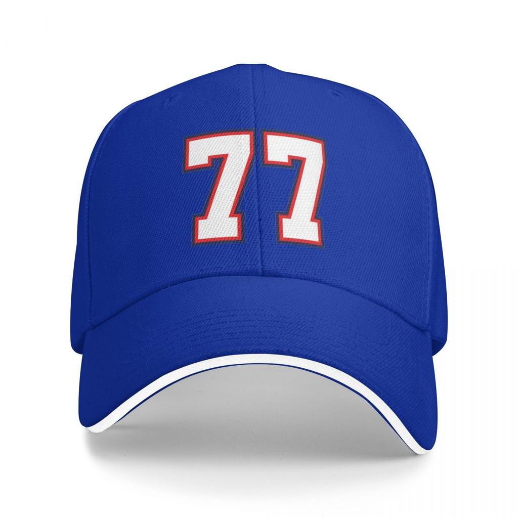 White Red Lucky Number Sport Baseball Caps For Women Unisex Unisex FeUnisex Beach Sunscreen Hat Hip Hop Trucker Cap