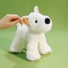 Plush West Highland Terrier Dog Toy With Super Soft Short Pile For Kids And Collectors