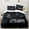 Alien Vs. Predator Predator Película Juego de Ropa de Cama Dormitorio Suave Moderno Colchas Cómodo Funda Nórdica Funda de Edredón y Funda de Almohada