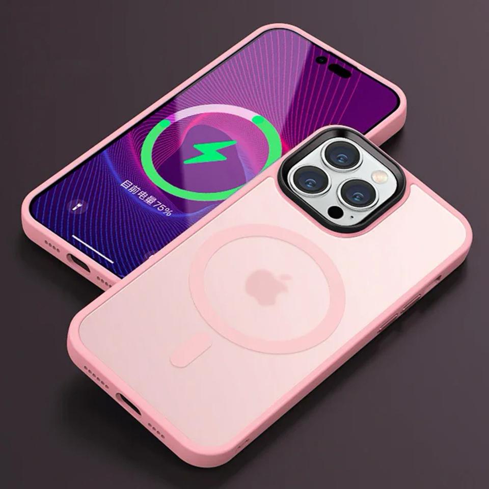 Custodia Magnetica per Telefono Per Per Iphone 16E 14 16 1 Plus 11 12 13 16 14 1 Pro Max Protezione Ricarica Wireless Cover Rigida