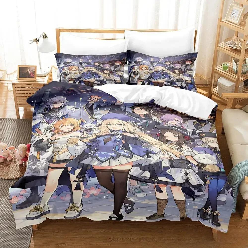 3D Print Anime Fate Grand Order Bedding Set Single Twin Full Queen King Size Bed Set Adult Kid Bedroom Duvet cover Set