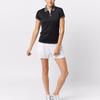 Adidas Club Comfortable Soft Skin-Friendly Short Sleeve Polo Shirt Women Tops Black DW8688