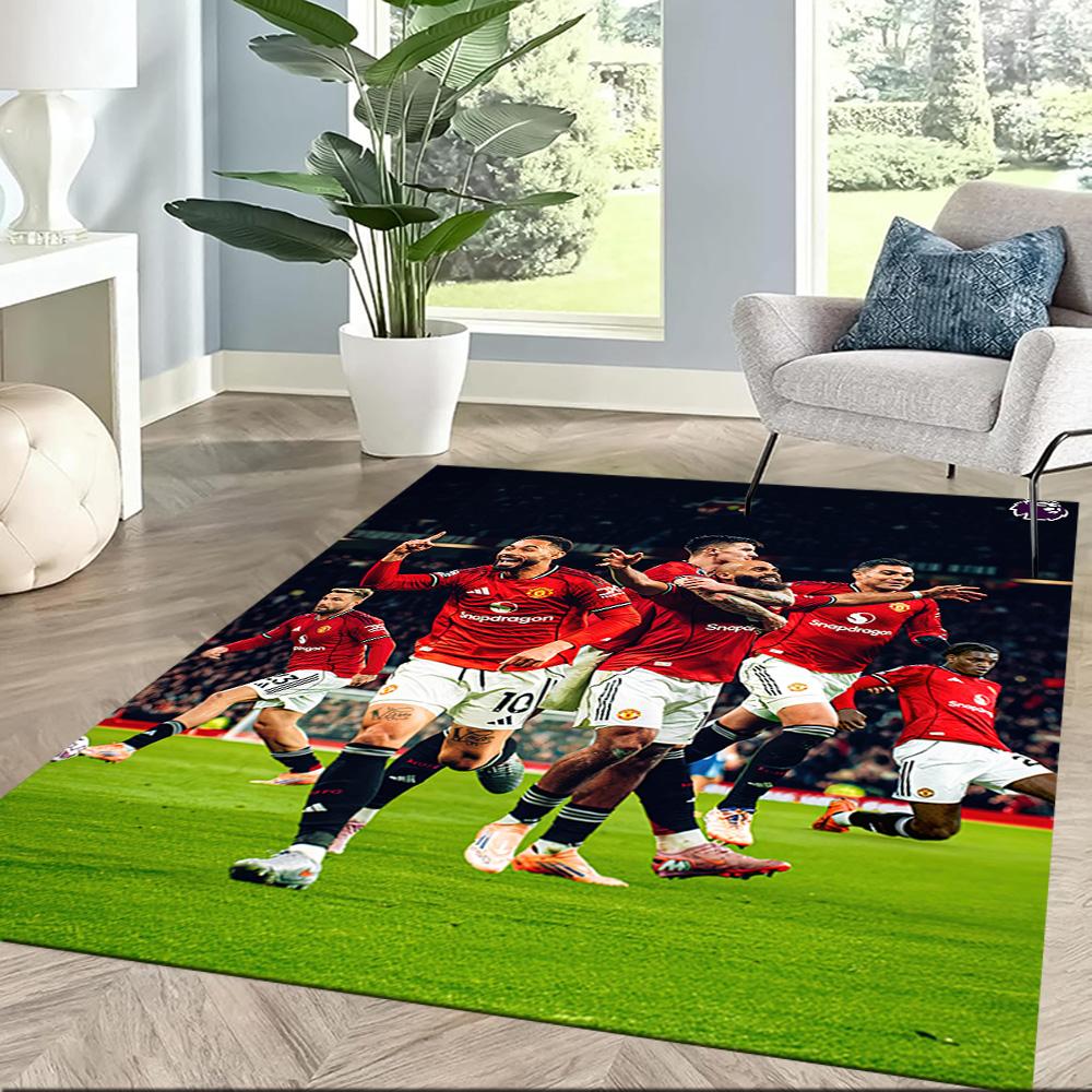 Manchester Floor Mat Suitable For Game Room Dormitory Outdoor Dining Room Antislip Carpet Anime Office Decor