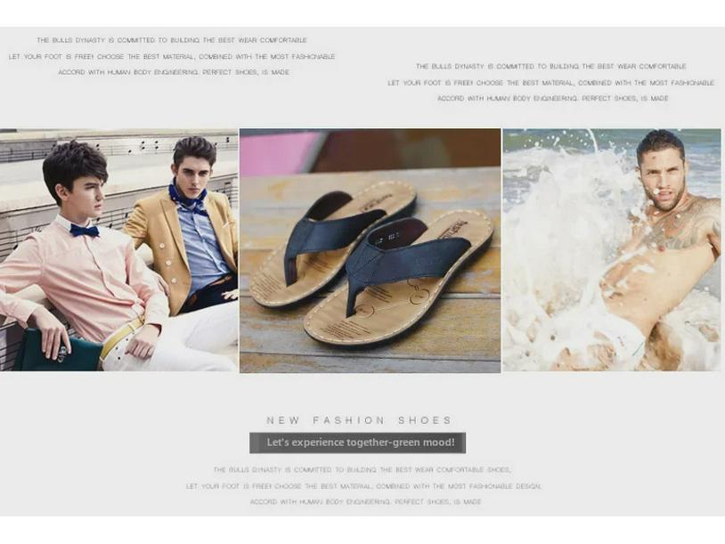 Pánské kožené sandály 2025 pro dvojí účel - Trendy letní žabky na pláž a k řízení