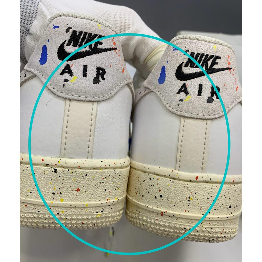 Pre-owned Nike Air Force 1 '07 LV8 Low Paint Splatter CZ0339-100-P26103563487586
