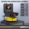 7-inch Screen Self-Leveling Sewer Endoscope with Meter Counter & 512Hz Transmitter for Pipe Inspection