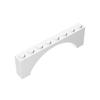 10PCSMOC Brick Arch 1x8x2 Building Blocks Compatible with 3308 16577 Assembly Particle Creative Children's Toys