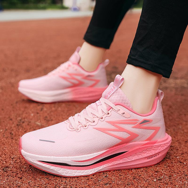 Hot Selling Summer Lace Up Professional Sports Shoes Durable Luxurious Anti Slip Running Shoes Elastic Comfortable Walking Shoes