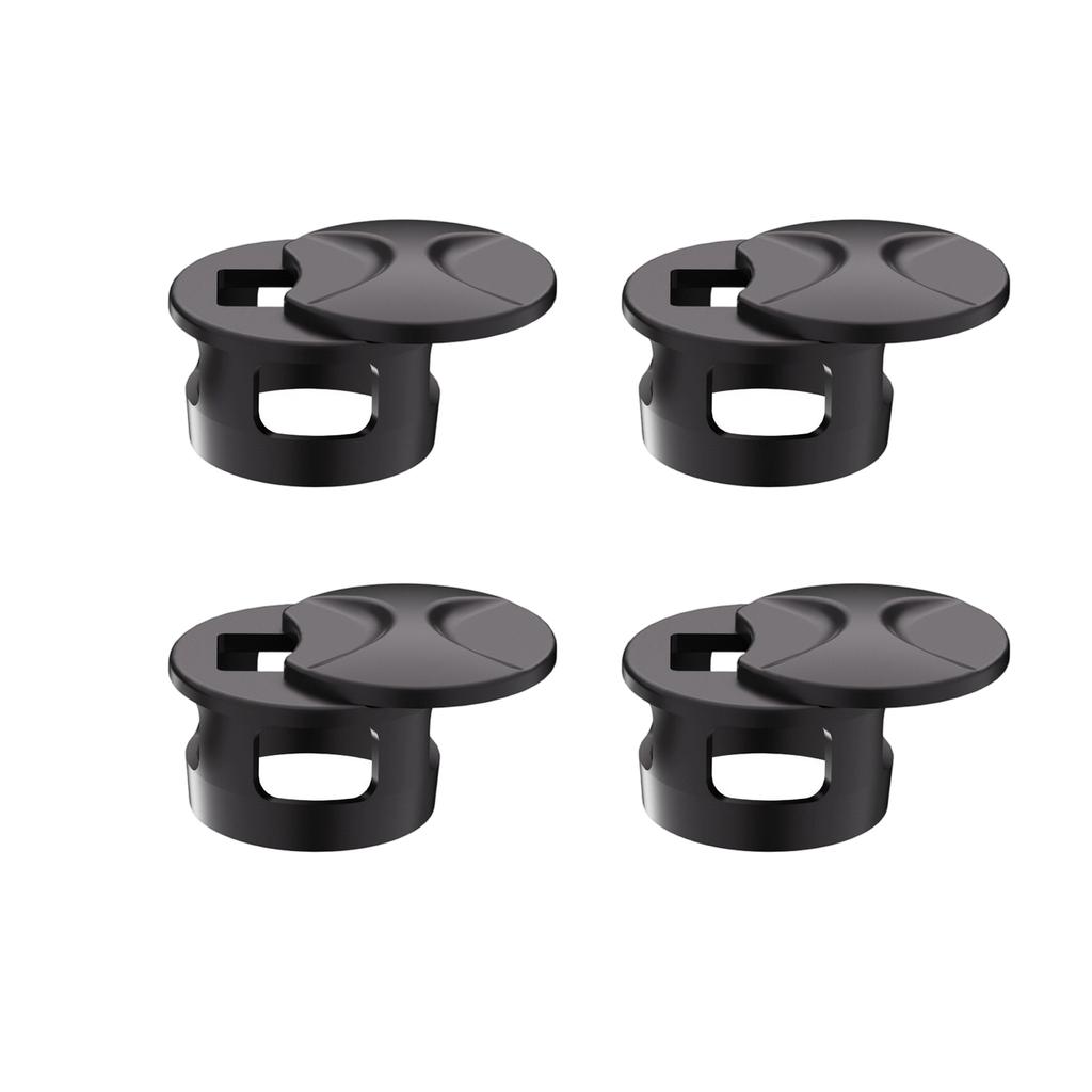 4pc Eyeglass Light Blocking Covers Accessories for Frame Protection and Glare Reduction Compatible with Various Eyewear Models