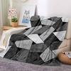 Abstract Geometry Flannel Blanket Throw Blanket Soft Warm Sofa Bed Camping Car home Decor Unique Christmas Gift C9302335