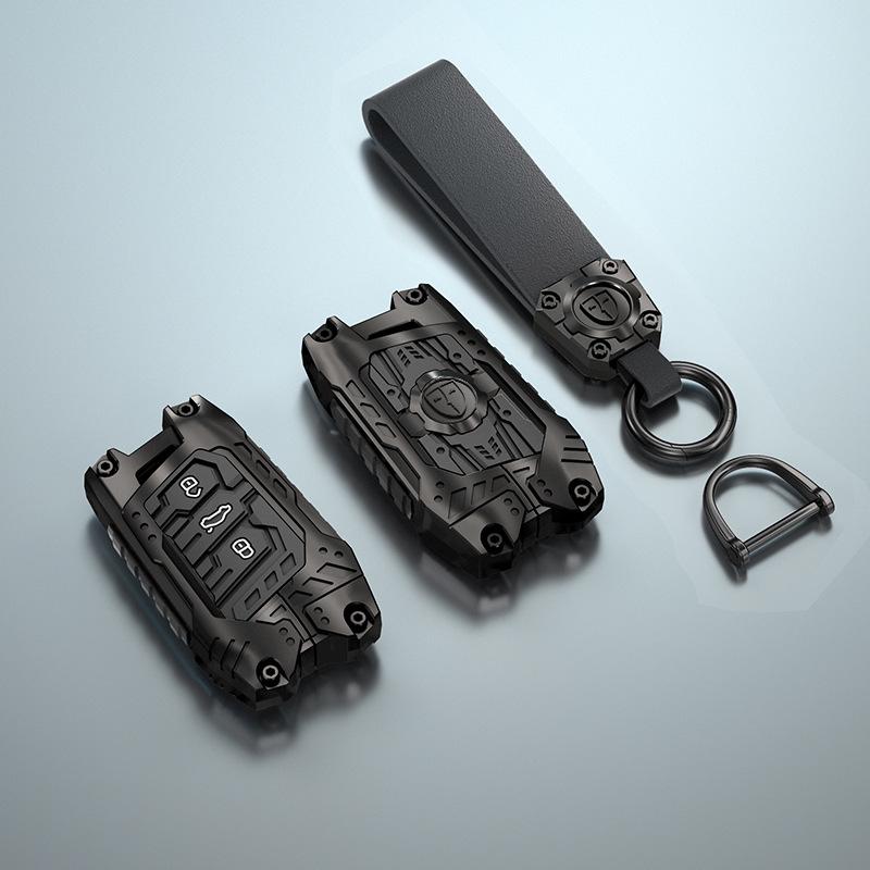 Car Key Case for Volkswagen Sagitar, Passat, and Lavida - Protective Shell and Buckle