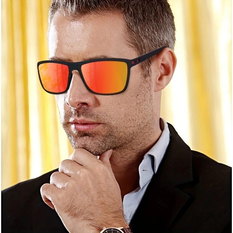 Ruiao  Polarized Sunglasses For Men Travel Driving Trendy Outdoor Fishing Mirror Sun Glasses Women UV400 Shades