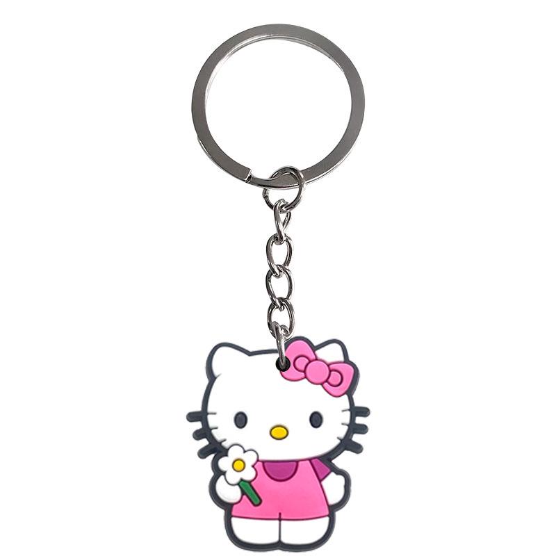 HelloKitty Keychain Soft Rubber Pendant - Small Gift Accessory
