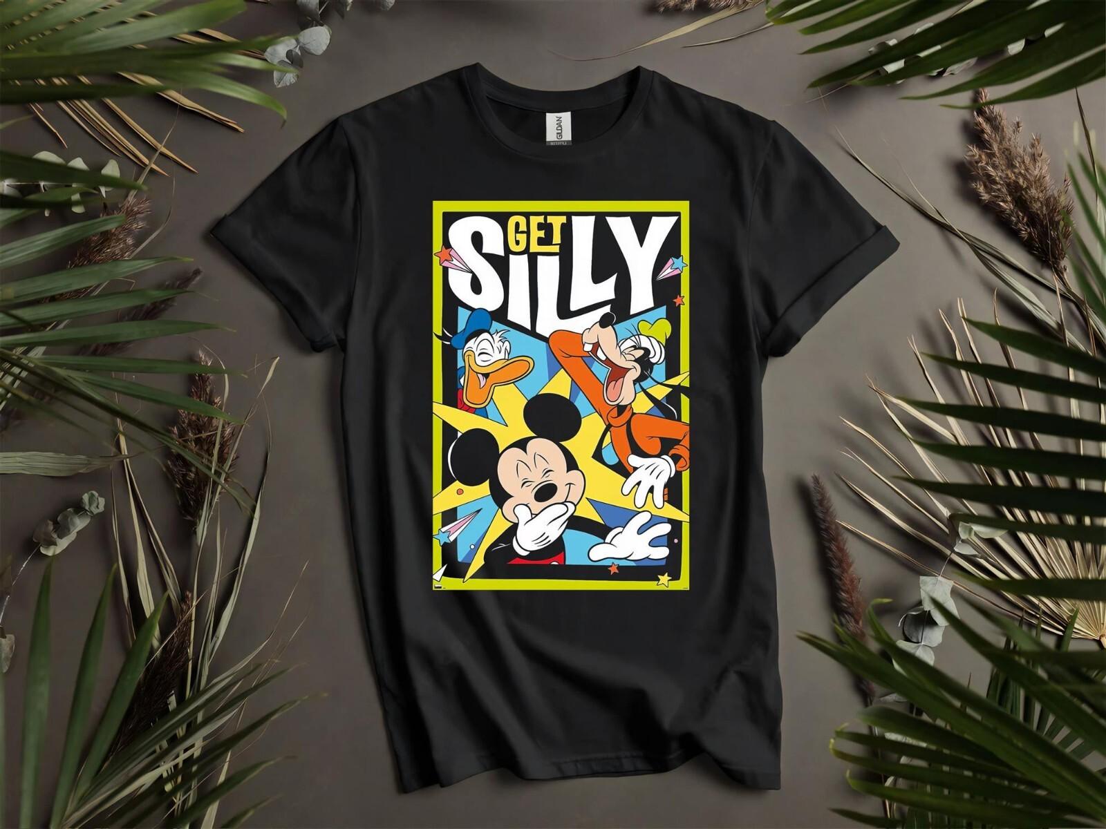 Goofy Get Silly T-Shirt Mens Womens Tees Top T Shirt Mens Womens Tees Top Men Women Unisex Tshirt L177 S