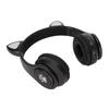 Leuchtende Katzenohren Bluetooth Kopfhörer Bass Faltbar Kabellos Headwear Atmungslicht Headset