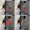 DIY Christmas Snowman Expression Magnetic Waterproof Sticker for Fridge, Garage Door, or Wall Decoration