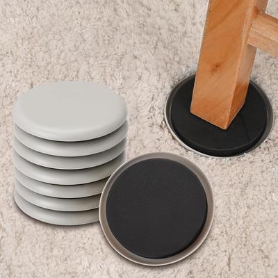 24/40Pcs Furniture Sliders Furniture Gliders Movers Self-Adhesive Heavy Duty Furniture Movers for Home Carpet Hardwood Floors