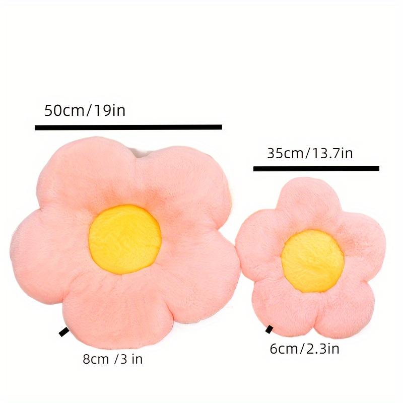 Flower Shaped Plush Pillow Soft and Comfy Pillow for Sofa, Bed and Car