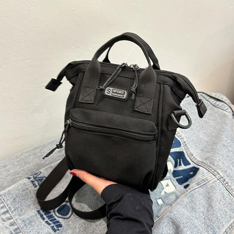 

Trendy Oxford Cloth Bag For Women 2024 With Color Block Design Ideal For Daily Outfits чёрный