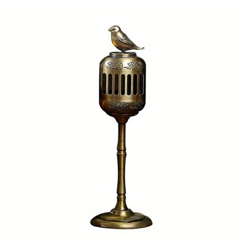 

Matel Magpie Hollow Lamp Сандаловое дерево Ароматизатор Курительная кадильница для благовоний Подставка для чайного домика Украшения для кабинета Домашний декор