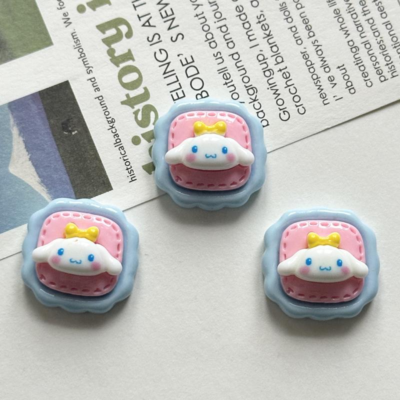 10 Pcs New Kawaii Cartoon Kitten Anime Characters Resin Scrapbook Diy Jewelry Gift Bow Knot Decorate Hairpin Accessories A26