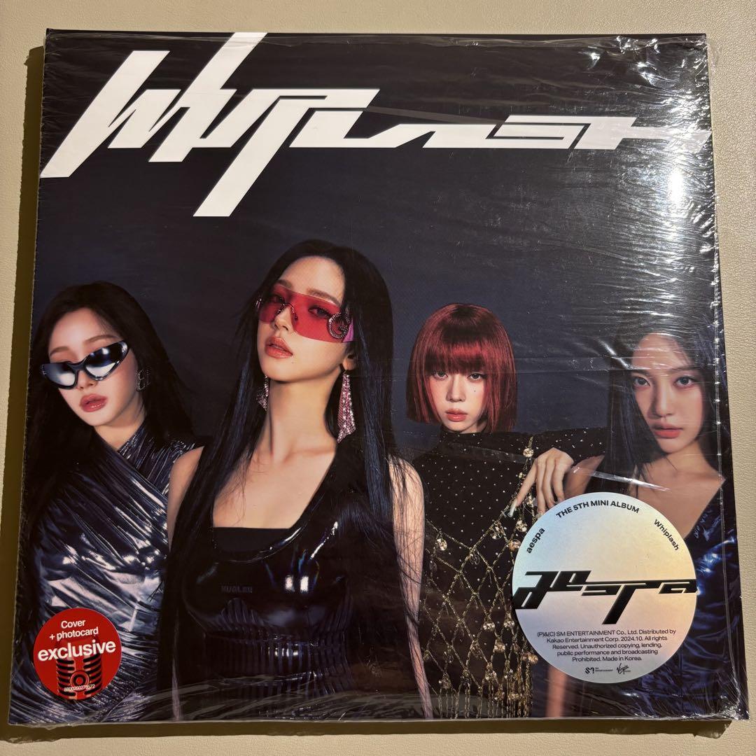 

[USED] aespa Whiplash Target US Limited Cover CD ESPA