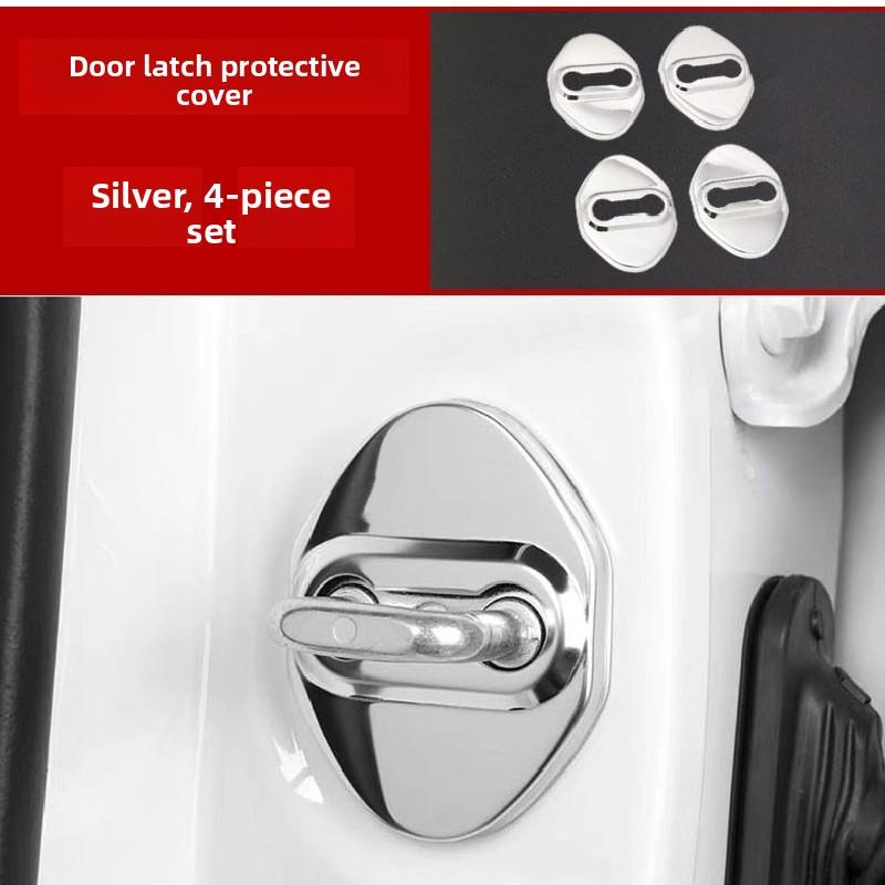 For Toyota Camry 70 XV70 2018~2026 Hybrid Car Door Handle Scratch-proof Protect Cover Door Lock Shock-absorbing Cushion Trim Pad