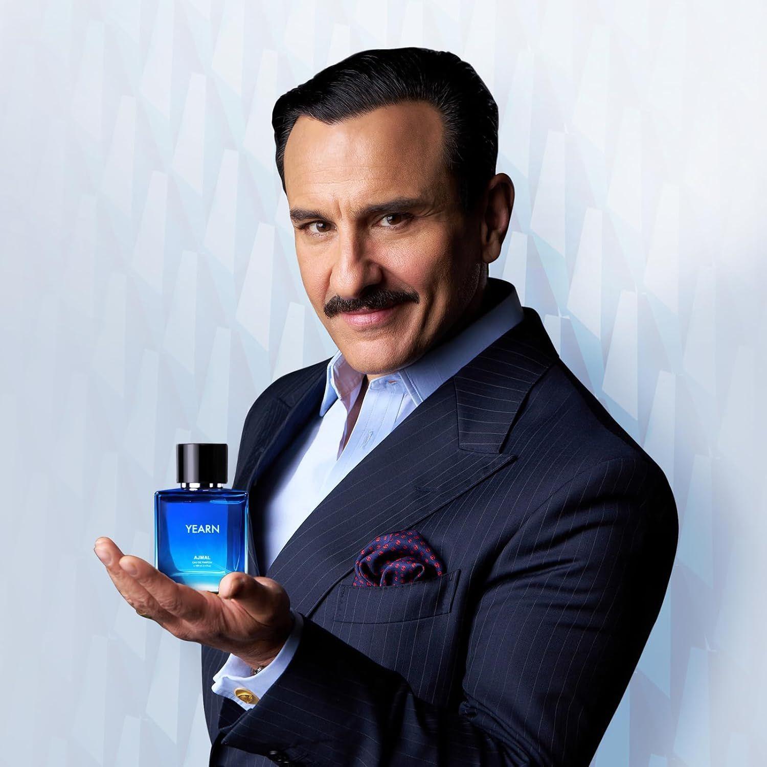 Ajmal Yearn Eau De Parfum Aquatic Perfume 100ml Casual Wear for Men