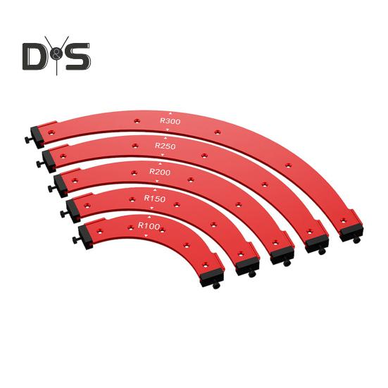 

1/5 шт. Набор шаблонов радиуса для круглого угла по дереву, высокоточные, простые в использовании шаблоны для фрезерного станка, инструменты для снятия фаски с помощью триммера F