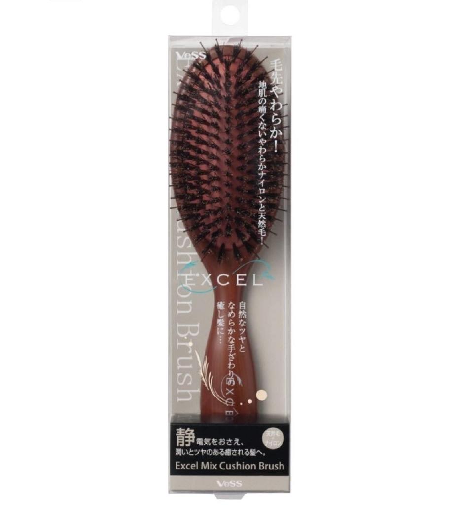 Beth Excel Mix Cushion Brush Mix Cushion Brush Brown 1 Piece EXC-1500