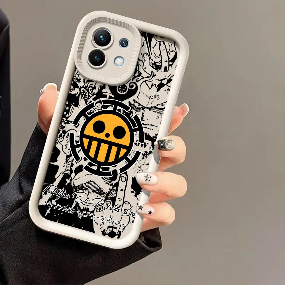 One Pieces Manga Logo ZORO Silicone Case For Xiaomi 15T 14T 13T Pro 15 Ultra 17Pro Max Poco F7 X7 X6 F5 M6 M7 Pro 5G Phone Cover