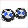 72mm/84mm Car  Front Hood Badge Auto Rear Trunk Emblem for BMW 1 2 3 4 5 6 7 8 Series E90 E70 F30 F20 E87 E60 E39 Z4 E92 E38 E91G02