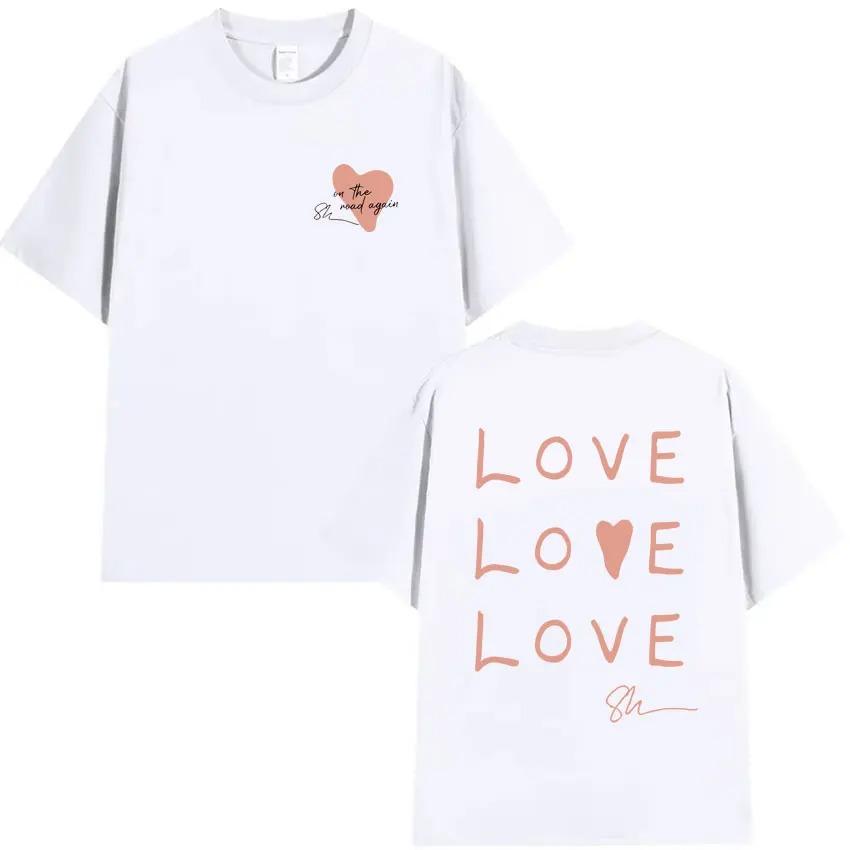 Hot Sale Shawn Mendes Tour High Quality 2025 Harajuku T Shirt Men's Oversized Cotton T-Shirts Summer Best Selling Hoodies  Soft