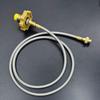 Outdoor cassette stove gas adapter for charging valve to gas tank, perfect for mountain tank charging.