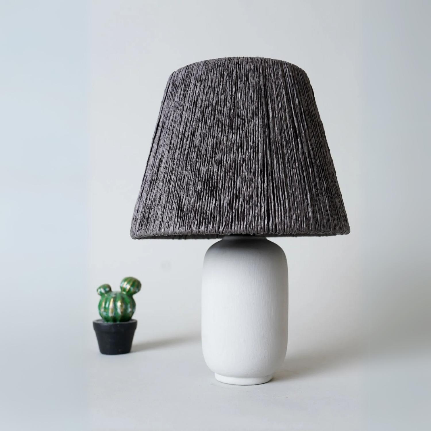 

Tunita Ceramic Lampshade Gray 28 cm сірий колір