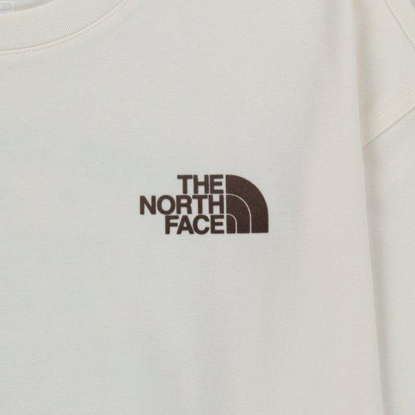 The North Face Vintage Long Sleeve Tee Cream Nt7tr51k