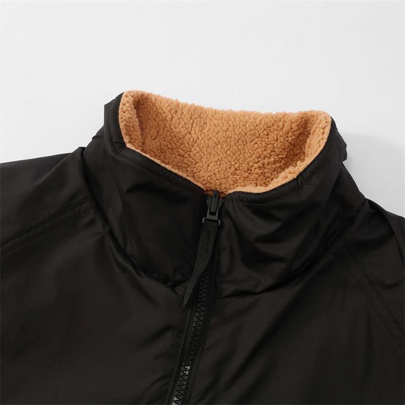 Puma Retro Einfarbig Bequem Wendbar Langarm Jacke Herren Jacken Schwarz 685836-01