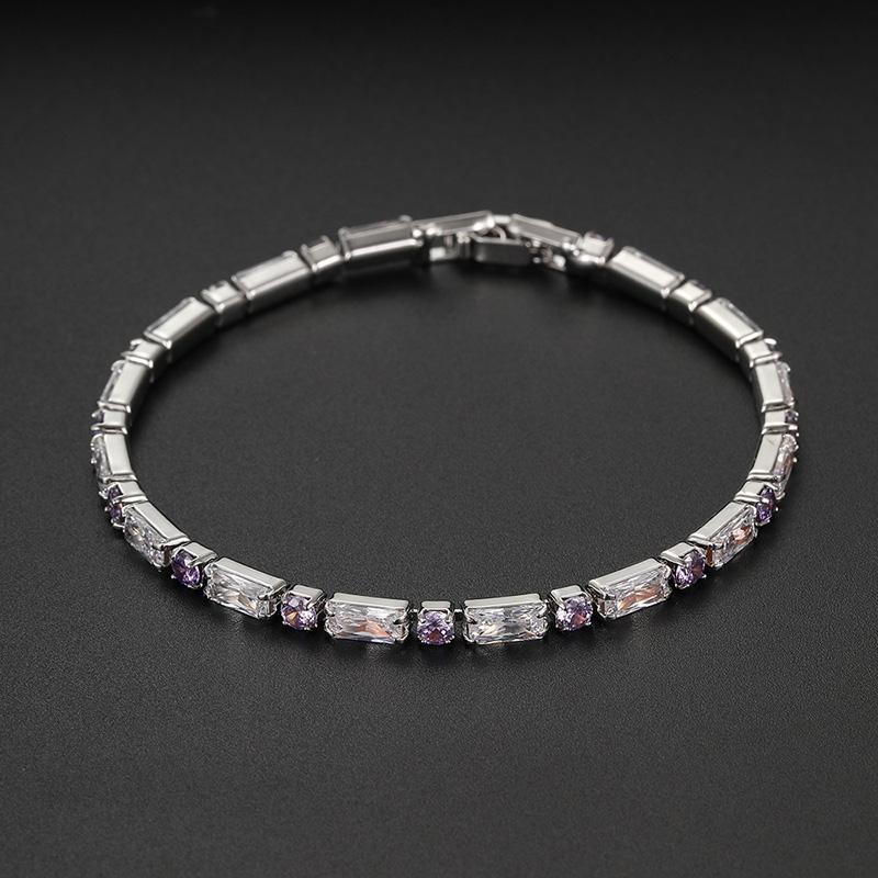 Fashion Zircon Bracelet Women Silver Color Crystal Butterfly Bangle Female Party Luxury Jewelry Charm Accessories Gifts