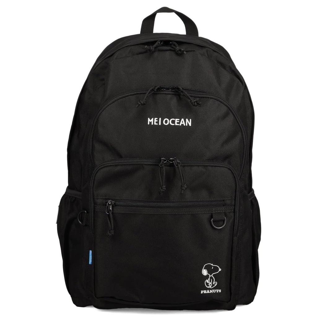 May Ocean Rucksack für Herren, 62122, Schwarz