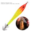 5Pcs Luminous Squid Jigs Hook Fishing Lures Baits Tackle for Sea Fresh Waterred Head Light Green