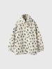 Generalidea Flower Pattern Fleece Jumper [Ivory] / Wbe4L07523