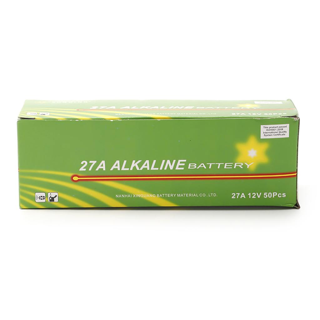 Vylepšené alkalické baterie 27A 12V, všestranné řešení napájení pro bezdrátové zvonky na dálkové ovládání, ochrana proti krádeži hraček