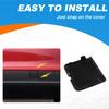 For Ford Focus 2015 2016 2017 2018 Hatchback F1EB-17K922-AB Auto Rear Bumper Tow Hook Eye Cover Cap Towing Hauling Lid Garnish