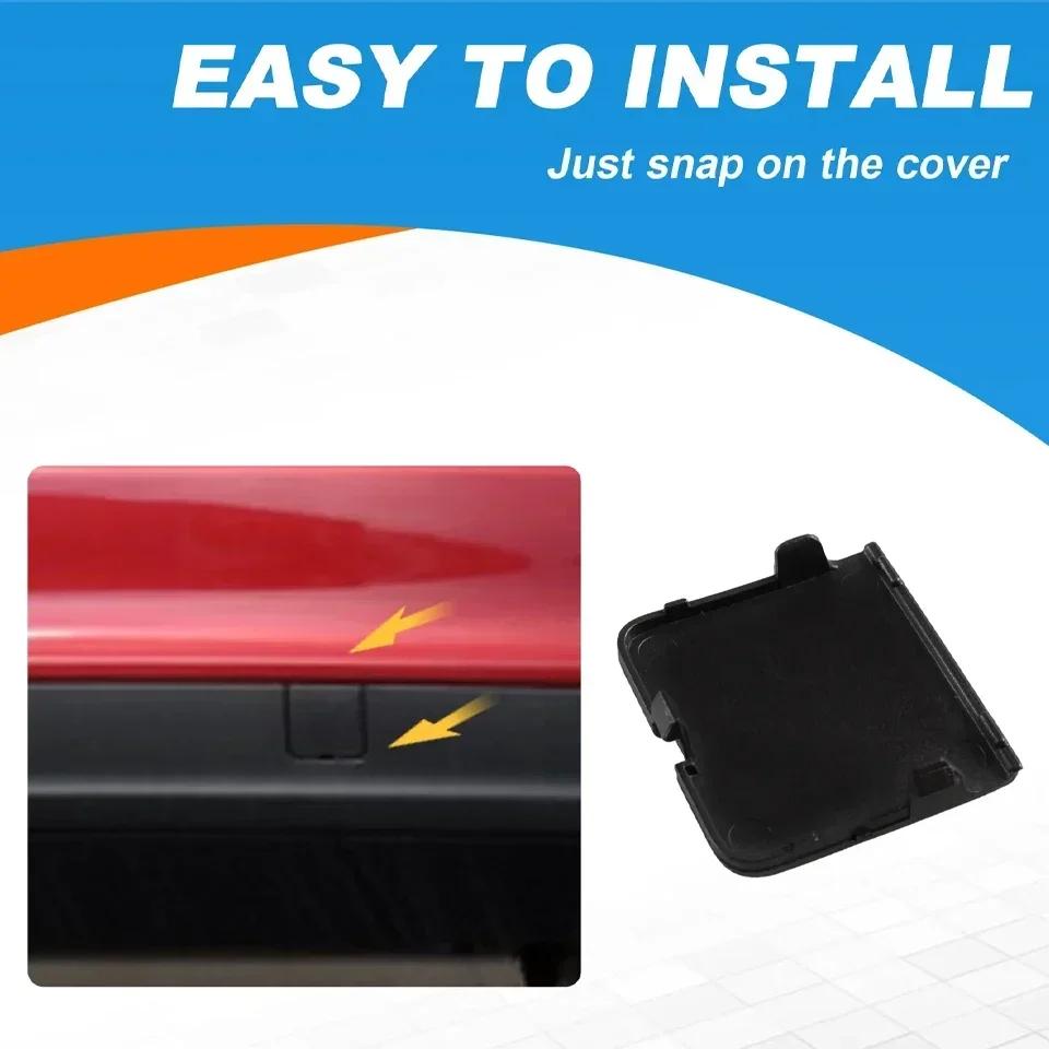 For Ford Focus 2015 2016 2017 2018 Hatchback F1EB-17K922-AB Auto Rear Bumper Tow Hook Eye Cover Cap Towing Hauling Lid Garnish