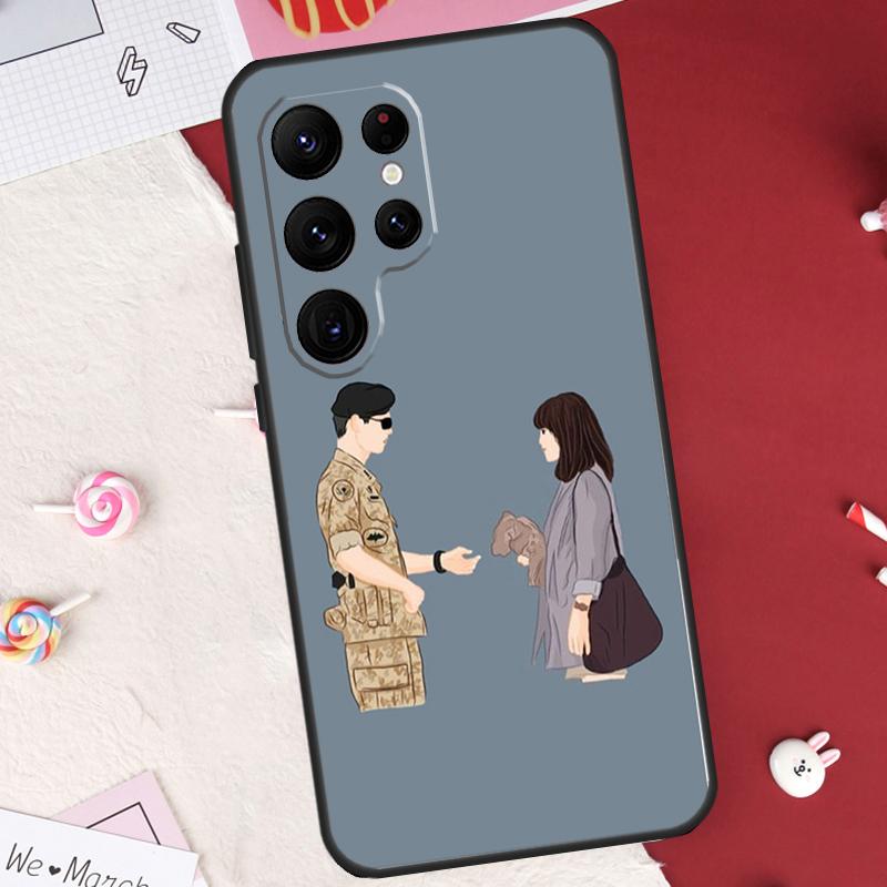 Descendants Of The Sun Case For Samsung Galaxy S24 FE S20 FE S21 S22 S23 S25 S26 Ultra S10 Plus S25 FE Cover Shell