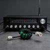 1.8-30MHz Shortwave Choke Coil Male To Female Connector RF Choke Balun Magnetic Ring For HF Shortwave Radio Communication Test