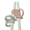 Aoba Combi Chopsticks, First Chopsticks, Pink, for Right-Handed People, Helps Children to Eat Correctly, Dishwasher Safe, Conbi Training Chopsticks