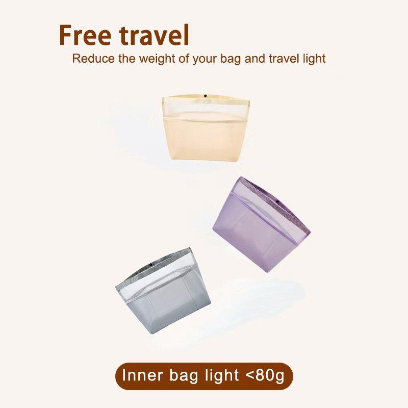 EverToner Ultralight liner Organizer Til Long-champ Håndtaske Indsats Opbevaring Makeup Tasker Liner Taske Støtte Shaper
