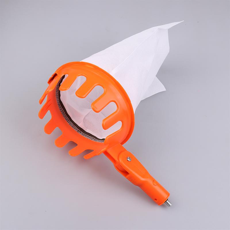 Garten Obstpflückkopf Obstgarten Apfel Birnen Orange Hoher Baum Pflückwerkzeug Fruchtauffangsack Abnehmbar Bauernhof Früchte Sammler