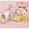 Sylvanian Families Triple Bunk Bed with Slide - Model 5741